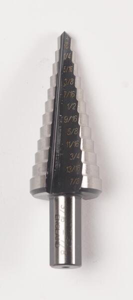 MAG851138 3/16" - 1-3/8" HIGH SPEED STEP DRILL